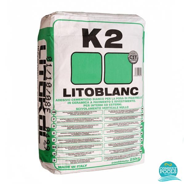 Adeziv placare mozaic Litoblank K2 25 kg