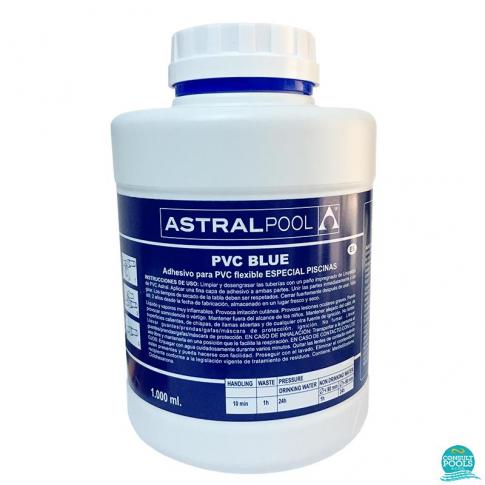 Adeziv gel pvc Blue pentru tubulatura fexibila, rigida 1000 ml AstralPool 