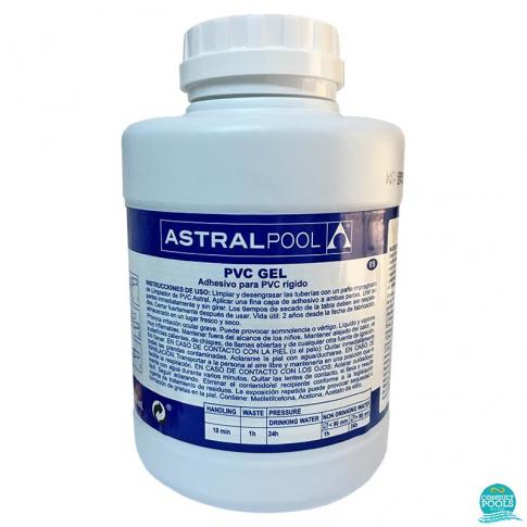 Adeziv gel pvc Blue pentru teava rigida 1000 ml AstralPool 