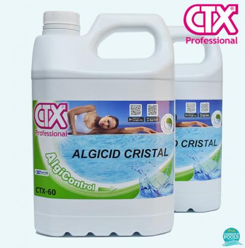 Algicid cristal, eficacitate bactericida si algicida, lichid 5l CTX 60