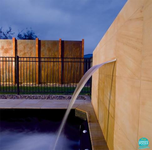 Cascada piscina abs SilkFlow, l 600 mm, debit  6 mc, AstralPool Spania