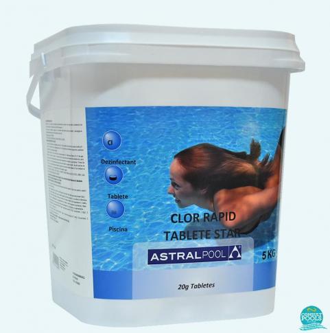 Clor rapid tablete piscina  Astral Pool Spania 5 kg