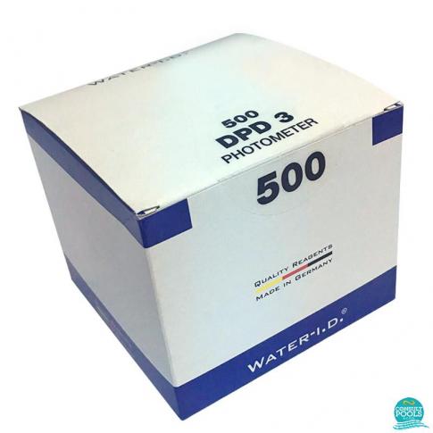 Tablete reactivi clor total DPD no 3, pastile, tester fotometru, cutie 500 tablete Lovibond