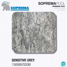 Liner PVC 1.5 mm Sensitive Grey 3D, grosime 1.5 mm, latime 1.65 m, Colectia 3D, Italia
