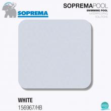 Liner PVC 1.5 mm White Premium, grosime 1.5 mm, latime 1.65 m, Colectia Premium, Italia