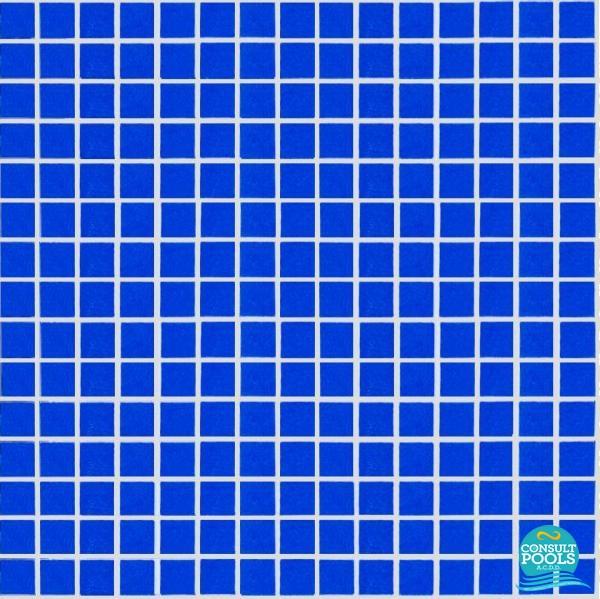 Mozaic piscina albastru inchis