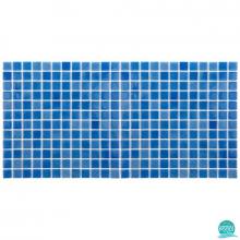 Mozaic piscina mixt albastru standard 2.5 * 2.5 cm