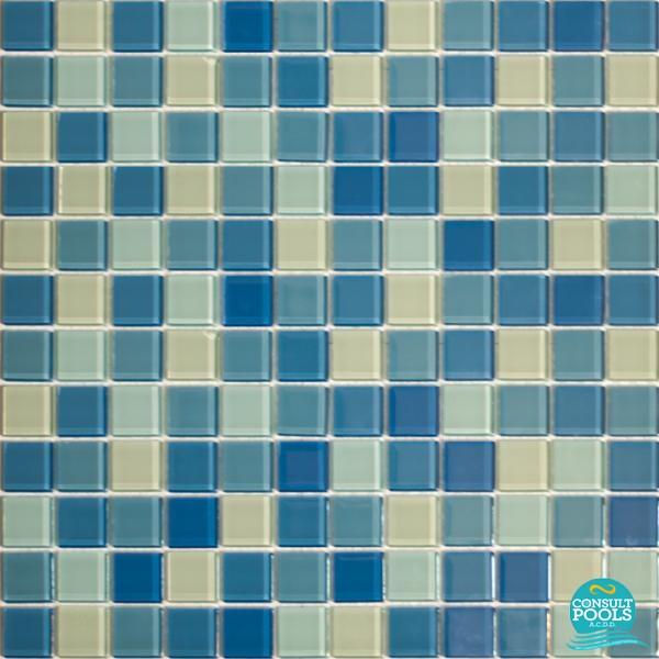 Mozaic piscina mixt albastru Togama PC2012